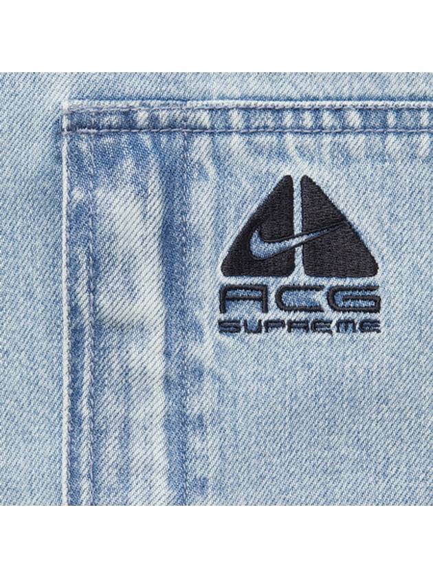 SUPREME - x Nike ACG Denim Pullover Washed Blue DN3245469 x Nike ACG Denim  Pullover Washed Blue - BALAAN