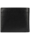 Tiny Monogram Half Wallet Black Gold - SAINT LAURENT - BALAAN 4