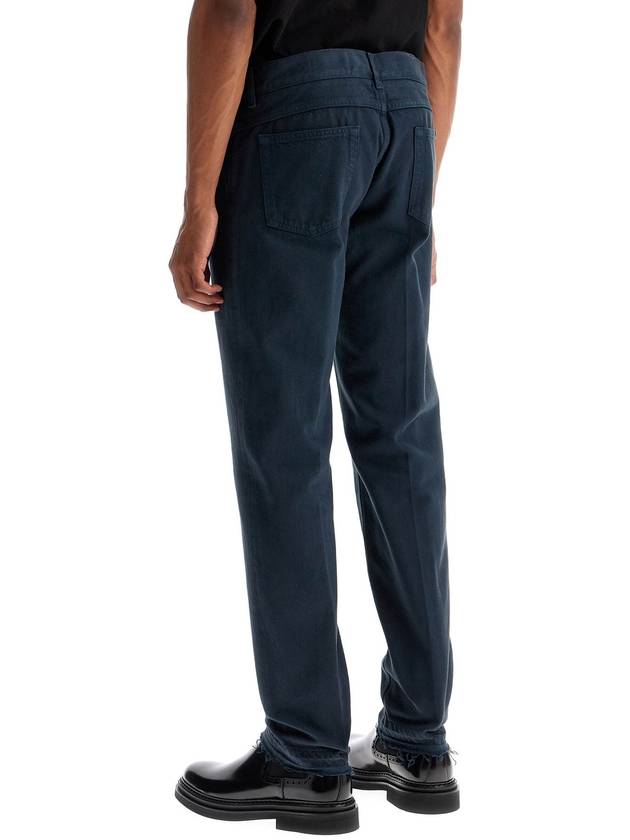 regular jeans with frayed hem stitching - DOLCE&GABBANA - BALAAN 3