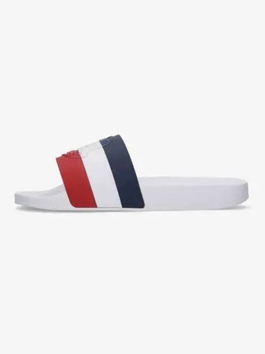 Logo Emboss Stripe Slide White I209A4C0003001A49002 - MONCLER - BALAAN 1