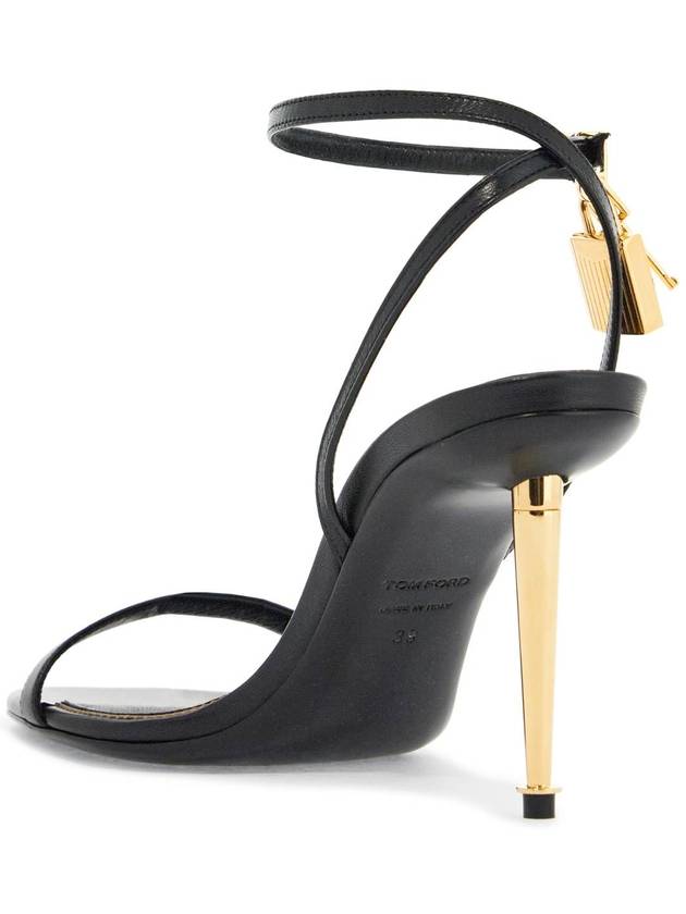 Black Padlock Sandals 12927662 - TOM FORD - BALAAN 4