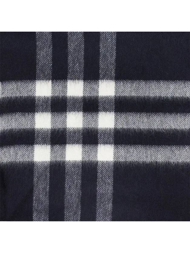 Classic Check Cashmere Scarf Grey - BURBERRY - BALAAN 8