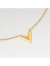 Essential V Necklace Gold - LOUIS VUITTON - BALAAN 5