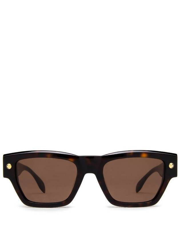 Sunglasses AM0409S 002 002 HAVANA HAVANA BROWN - ALEXANDER MCQUEEN - BALAAN 2