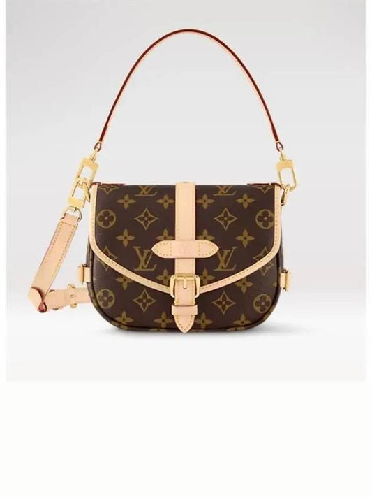 Monogram Saumur BB Shoulder Bag Brown - LOUIS VUITTON - BALAAN 2