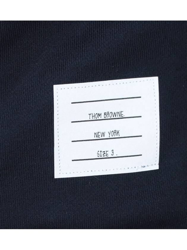 4 Bar Loopback Jersey Sweatshirt Navy - THOM BROWNE - BALAAN 8