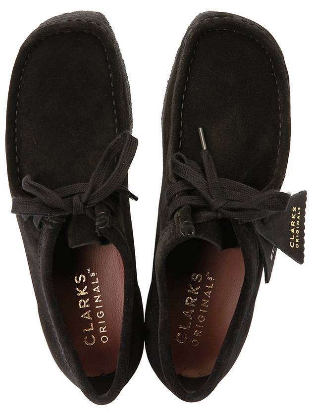 Wallaby Suede Loafers Black - CLARKS - BALAAN 3