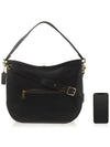 Soft Tabby Hobo Shoulder Bag Black - COACH - BALAAN 7