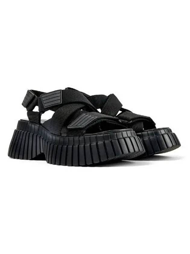 BCN Cross Strap Sandals Black - CAMPER - BALAAN 2