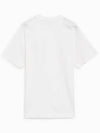 Logo Patch Short Sleeves T-Shirt White - STONE ISLAND - BALAAN 3