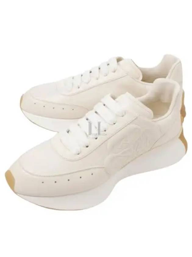 Sprint Runner Low Top Sneakers Beige - ALEXANDER MCQUEEN - BALAAN 2