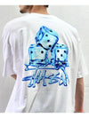 melted t shirt white women - STUSSY - BALAAN 4