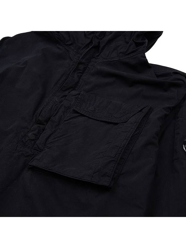 Gabardine Lens Long Sleeve Anorak Black - CP COMPANY - BALAAN 9