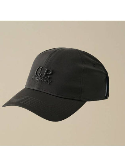 Chrome R Goggle Ball Cap Black - CP COMPANY - BALAAN 2