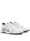 Out of Office Logo Low Top Sneakers White - OFF WHITE - BALAAN 3