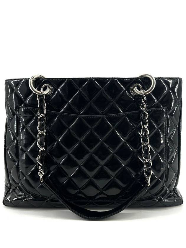 Patent Grand Shopping Shoulder Bag - CHANEL - BALAAN 5