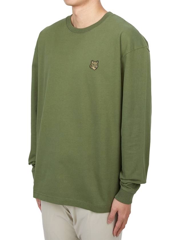 Fox Head Patch Comfort Sweatshirt Green - MAISON KITSUNE - BALAAN 3