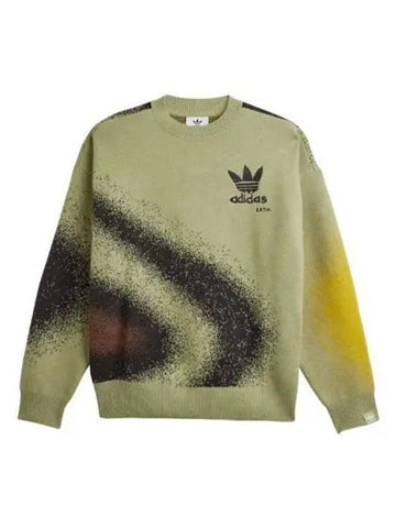 adidas Song for the Mute Adi004 Knit Sweater Green - ADIDAS - BALAAN 1