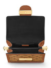 Mini Dauphine Shoulder Bag Brown - LOUIS VUITTON - BALAAN 4