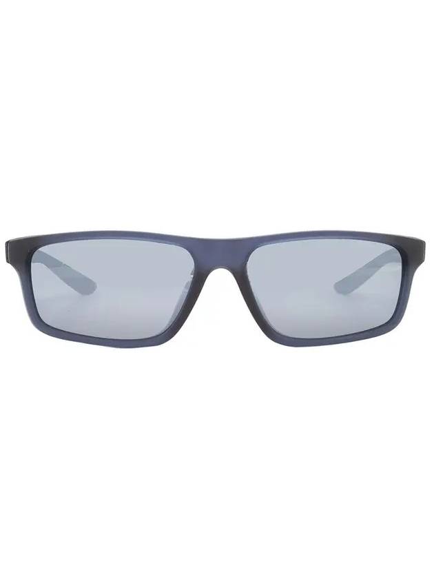 Nike Silver Flash Rectangular Unisex Sunglasses CHRONICLE MI CW4656 410 59 - NIKE - BALAAN 1