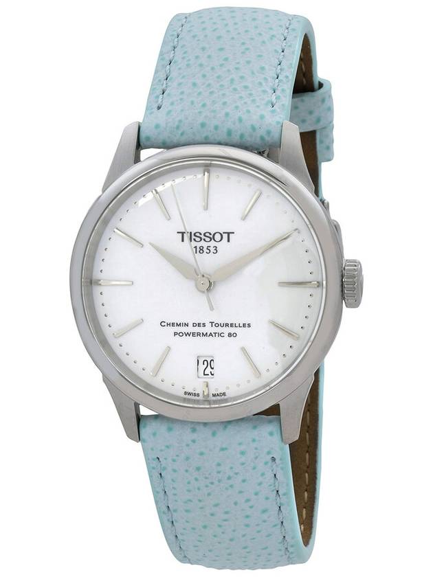 Tissot Chemin des Tourelles Powermatic 80 Automatic White Dial Ladies Watch T139.207.16.011.00 - TISSOT - BALAAN 1