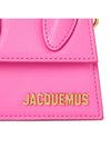 Le Chiquito Mini Tote Bag Neon Pink - JACQUEMUS - BALAAN.