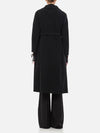 Esturian Virgin Wool Single Coat Black - S MAX MARA - BALAAN 4