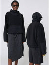 AU42HL01 Fleece Tech Anorak Black - ATHPLATFORM - BALAAN 11