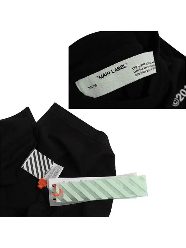 Factory High Neck Long Sleeve T-Shirt Black - OFF WHITE - BALAAN 4