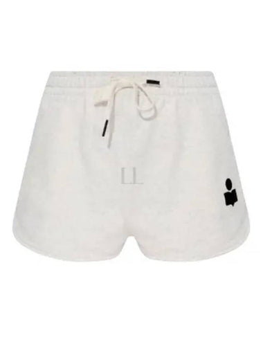 Mipha SH0022FA A1M07E 23EC logo banding short pants - ISABEL MARANT - BALAAN 1