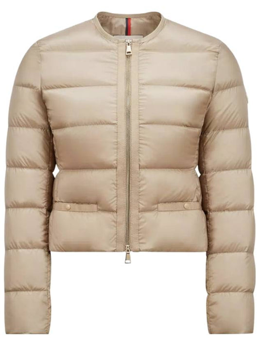 Laurine short padded beige - MONCLER - BALAAN 1