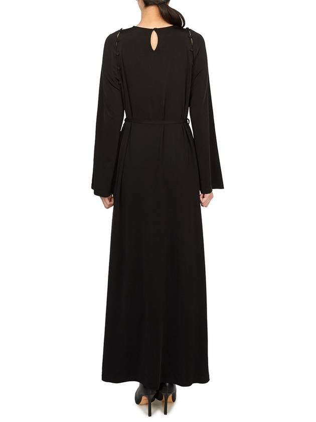 Women s Long Dress WD644Z BLACK - ALLSAINTS - BALAAN 4