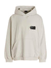 Logo Tape Hoodie White - BALENCIAGA - BALAAN 2