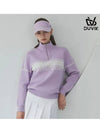 Women s high neck color combination zip up knit sweater DD3WSW251LV - DUVIK - BALAAN 4