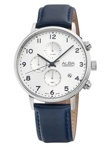 Alba Men s Leather Watch AM3361X1 - SEIKO ALBA - BALAAN 1