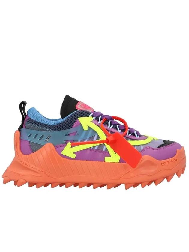 Odsy 1000 Low-Top Sneakers Purple Orange - OFF WHITE - BALAAN 1