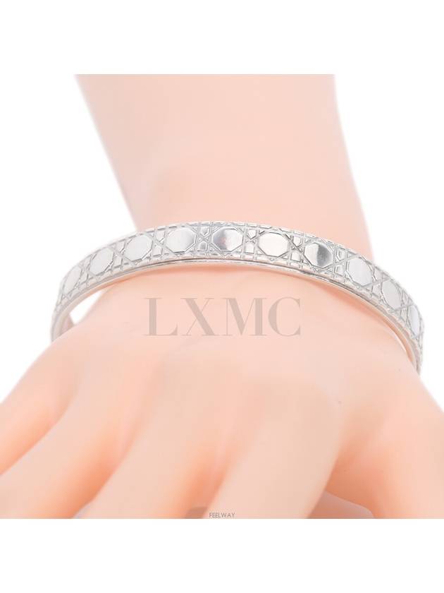 Icon Cannage Bangle Bracelet Silver B2164HOMST Warranty - DIOR - BALAAN 10