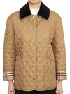 Women's Diamond Quilted Jacket Brown - BURBERRY - BALAAN 4