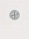 Organic Cotton Short Sleeve T-Shirt White - STONE ISLAND - BALAAN 6