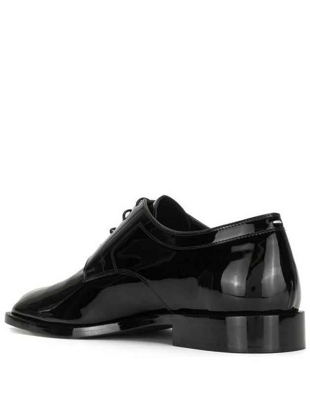 Tabi Lace Up Loafers Black - MAISON MARGIELA - BALAAN 4