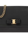 Vara Bow Mini Shoulder Bag Black - SALVATORE FERRAGAMO - BALAAN 6