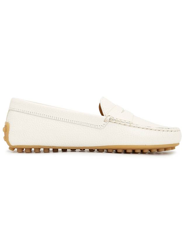 City Gommino Leather Driving Shoes White - TOD'S - BALAAN 5