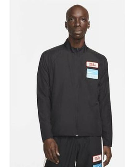 Dri-Fit Miler Running Zip Up Jacket Black - NIKE - BALAAN 2