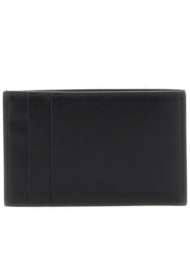 Graffiti Card Wallet Black - ALEXANDER MCQUEEN - BALAAN 4