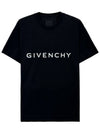 logo short sleeve tshirt BM716G 001 - GIVENCHY - BALAAN 1