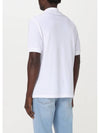 Logo Cotton Polo Shirt White - BRUNELLO CUCINELLI - BALAAN 5