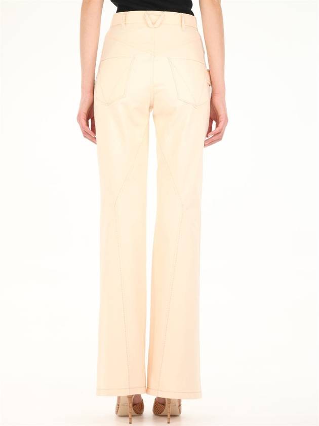 straight pants beige - BOTTEGA VENETA - BALAAN 5