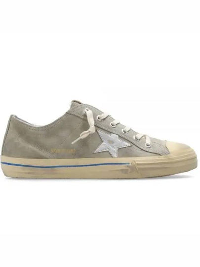 V Star 2 Suede Low Top Sneakers Silver Taupe - GOLDEN GOOSE - BALAAN 2