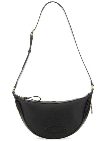 Tom Ford Crescent Leather Bag - TOM FORD - BALAAN 1