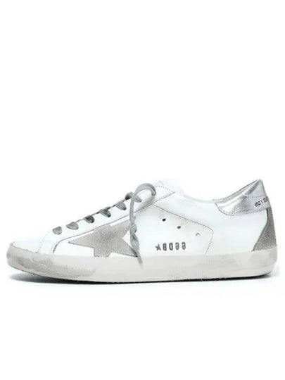 Superstar Silver Tab Low Top Sneakers White - GOLDEN GOOSE - BALAAN 2